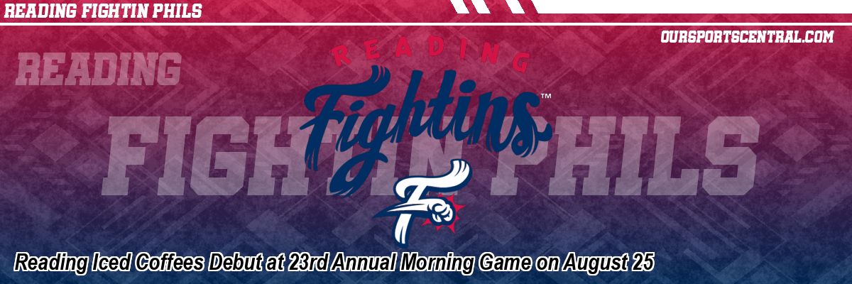 Reading Iced Coffees Debut at 23rd Annual Morning Game on August 25