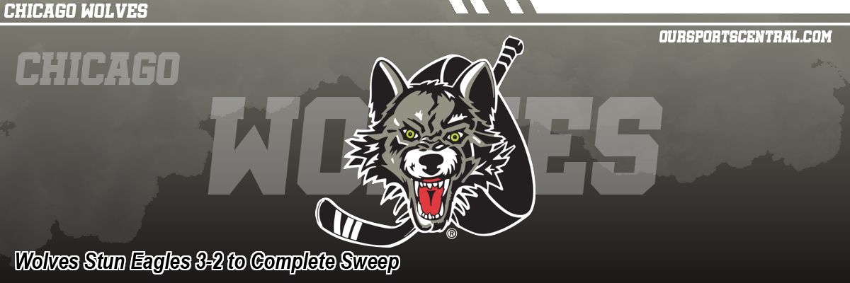 Wolves Stun Eagles 3-2 to Complete Sweep