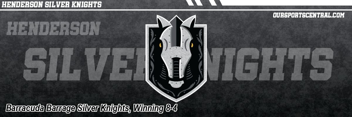 Barracuda Barrage Silver Knights, Winning 8-4