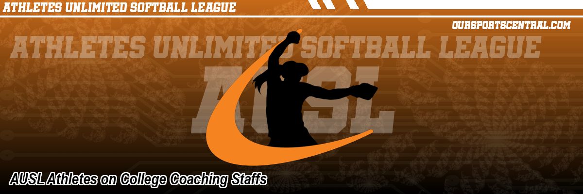 AUSL Athletes on College Coaching Staffs