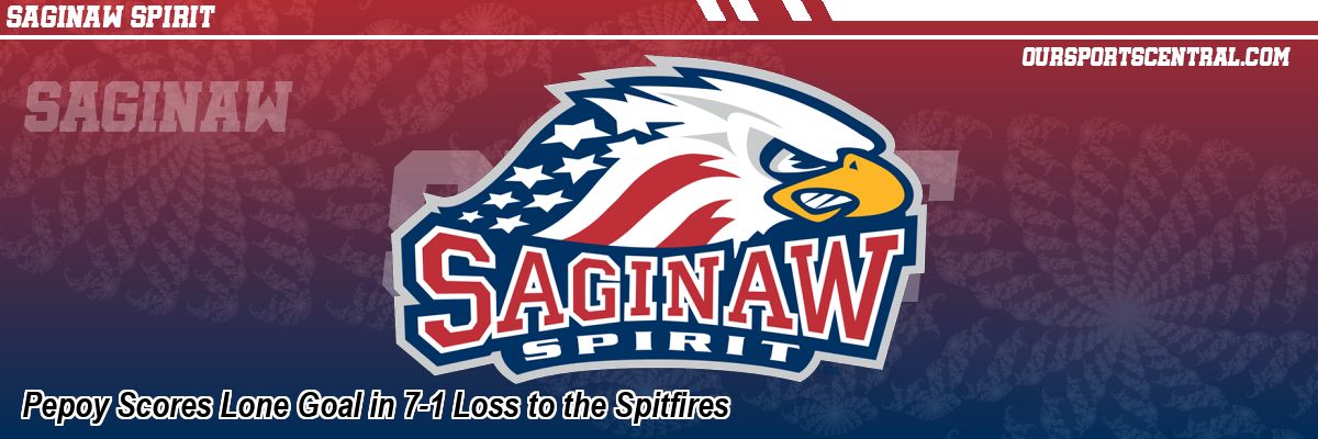 Pepoy Scores Lone Goal in 7-1 Loss to the Spitfires