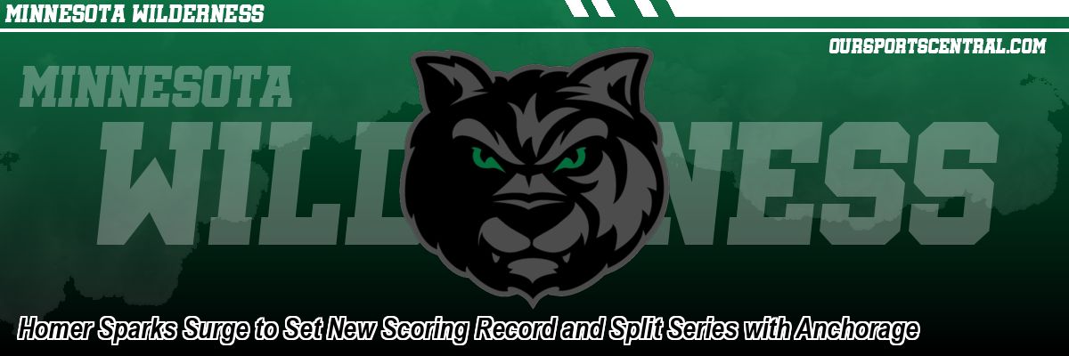 Homer Sparks Surge to Set New Scoring Record and Split Series with Anchorage