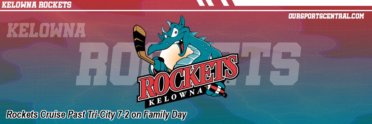 Rockets Cruise Past Tri-City 7-2 on Family Day