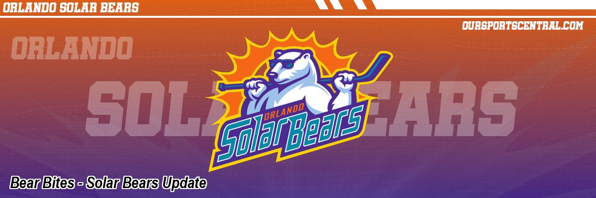 Bear Bites - Solar Bears Update