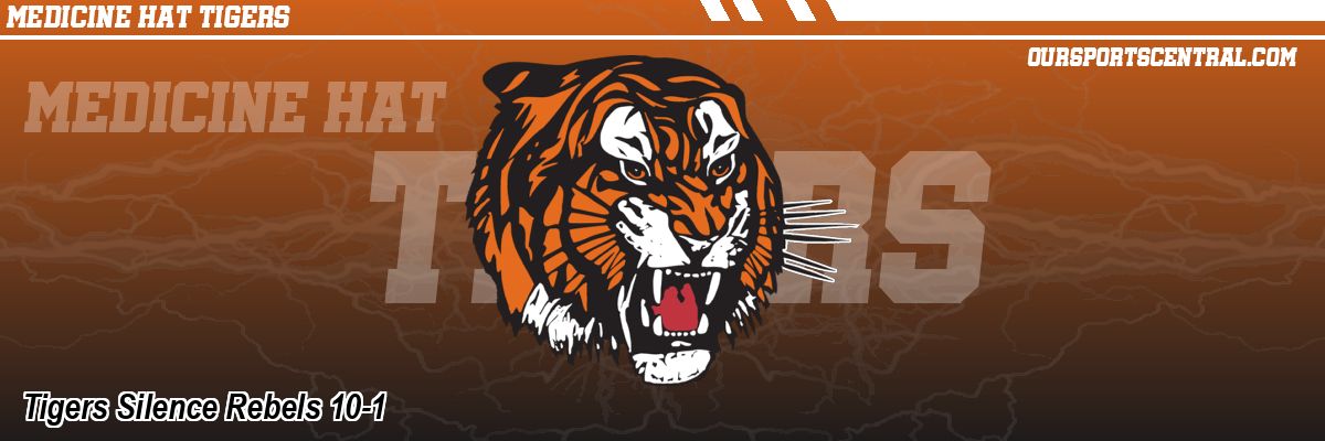Tigers Silence Rebels 10-1