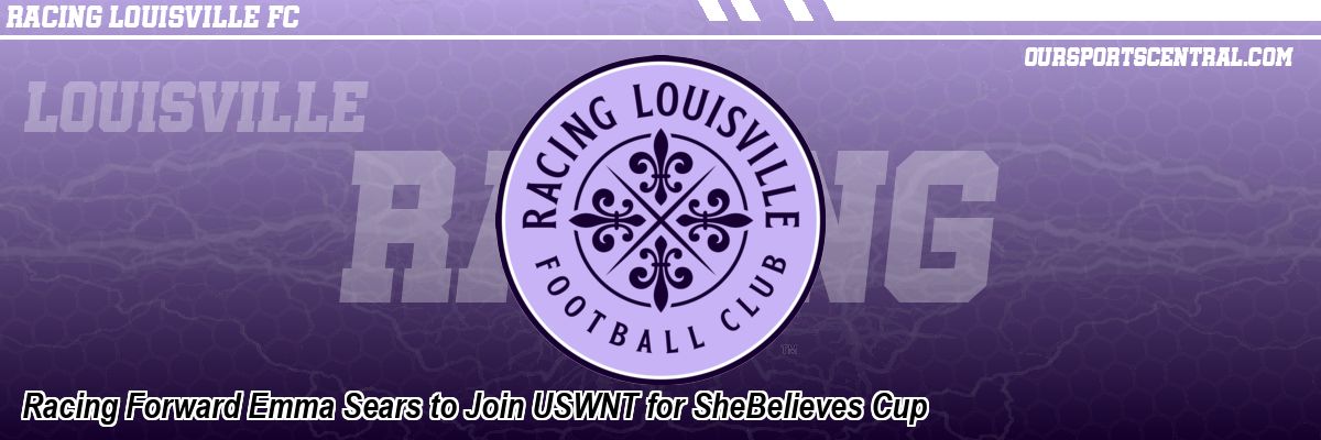 Racing Forward Emma Sears to Join USWNT for SheBelieves Cup