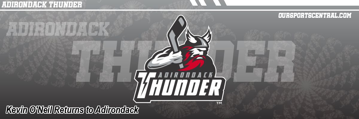 Kevin O'Neil Returns to Adirondack