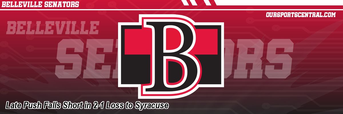 Late Push Falls Short in 2-1 Loss to Syracuse