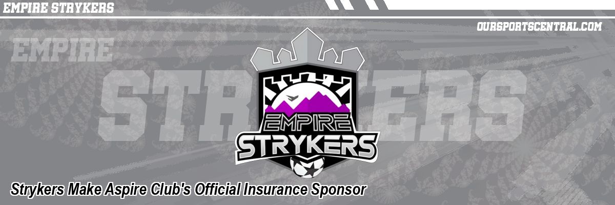 Strykers Make Aspire Club's Official Insurance Sponsor