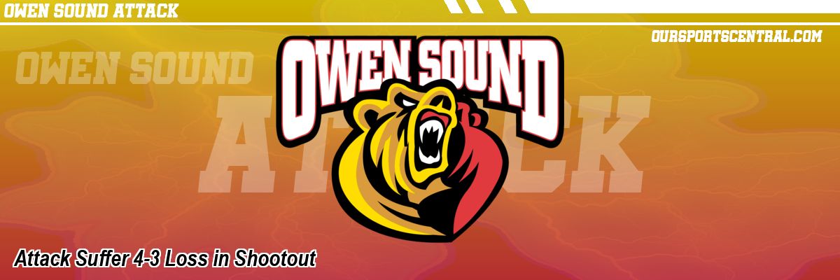 Attack Suffer 4-3 Loss in Shootout