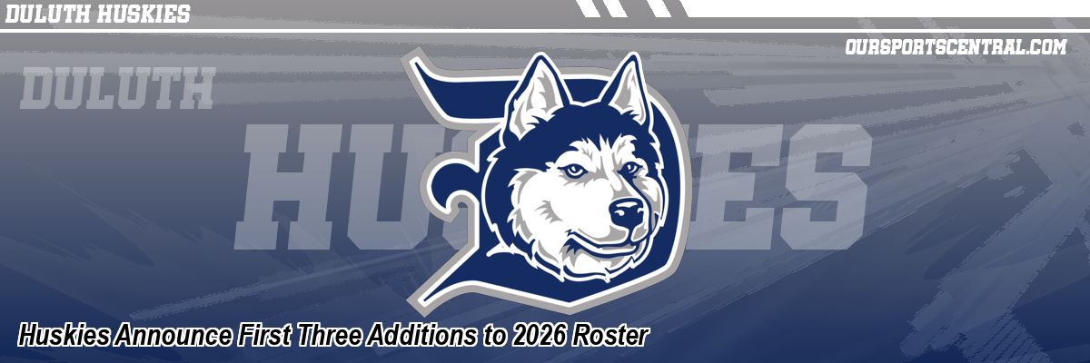 Huskies Announce First Three Additions to 2026 Roster