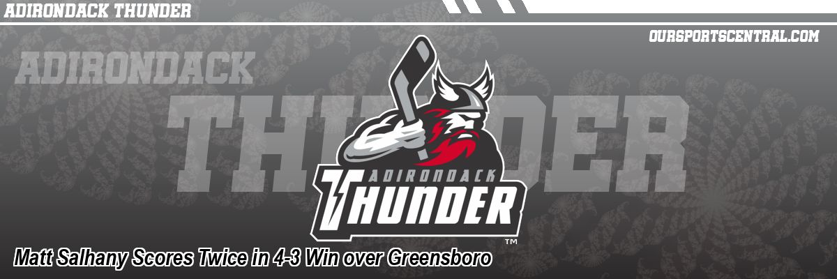 Matt Salhany Scores Twice in 4-3 Win over Greensboro
