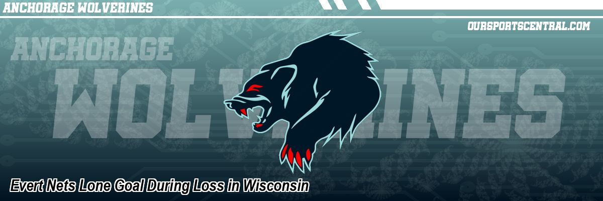 Evert Nets Lone Goal During Loss in Wisconsin