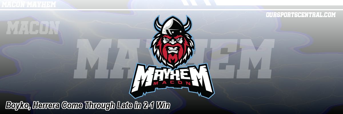 Boyko, Herrera Come Through Late in 2-1 Win