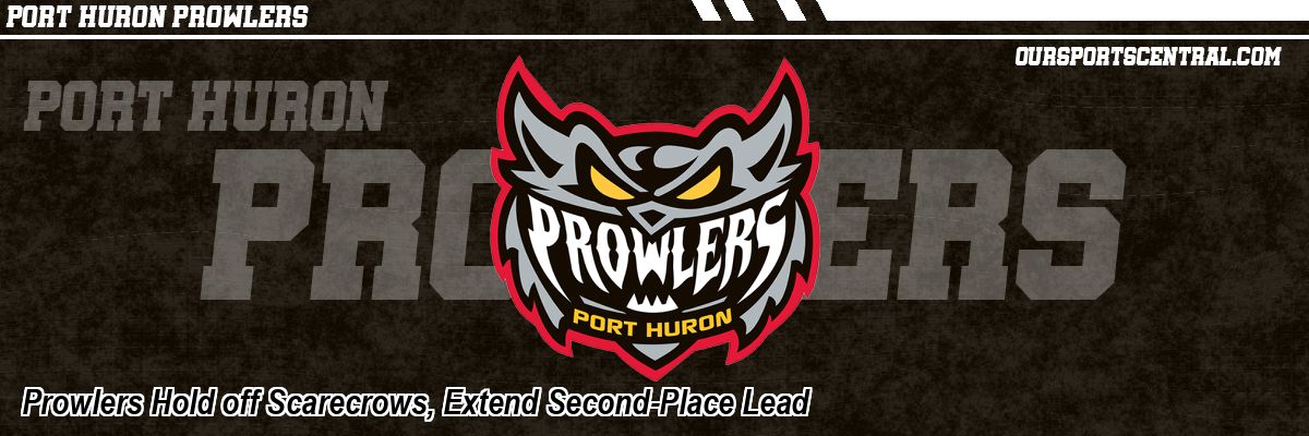 Prowlers Hold off Scarecrows, Extend Second-Place Lead
