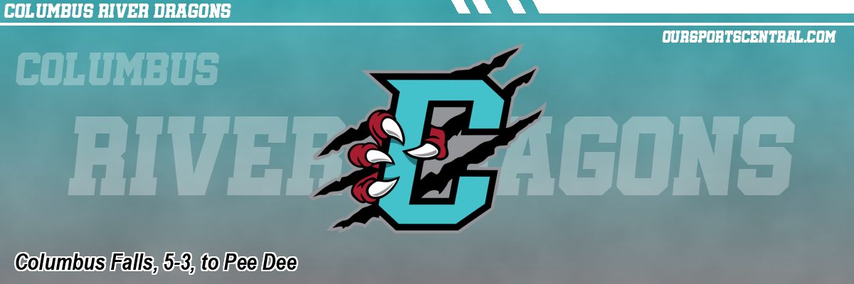 Columbus Falls, 5-3, to Pee Dee