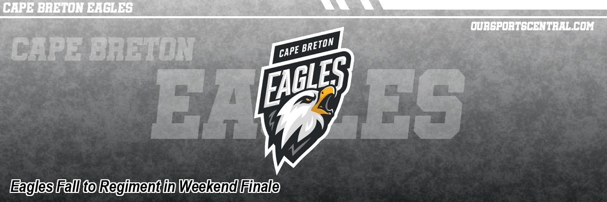 Eagles Fall to Regiment in Weekend Finale