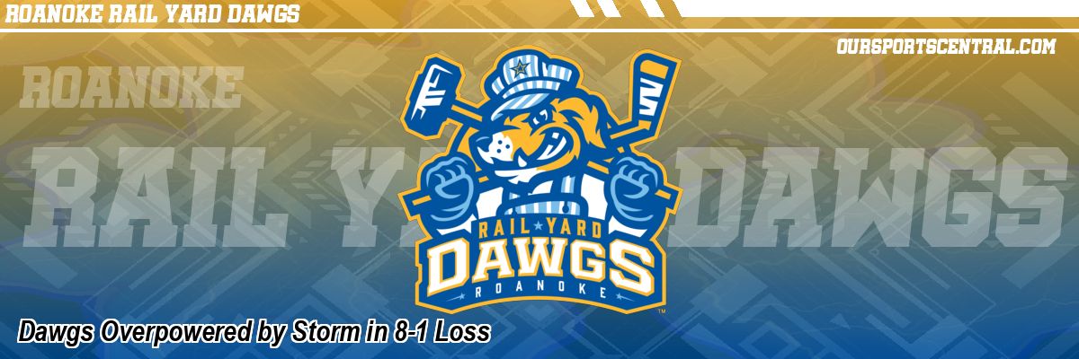 Dawgs Overpowered by Storm in 8-1 Loss