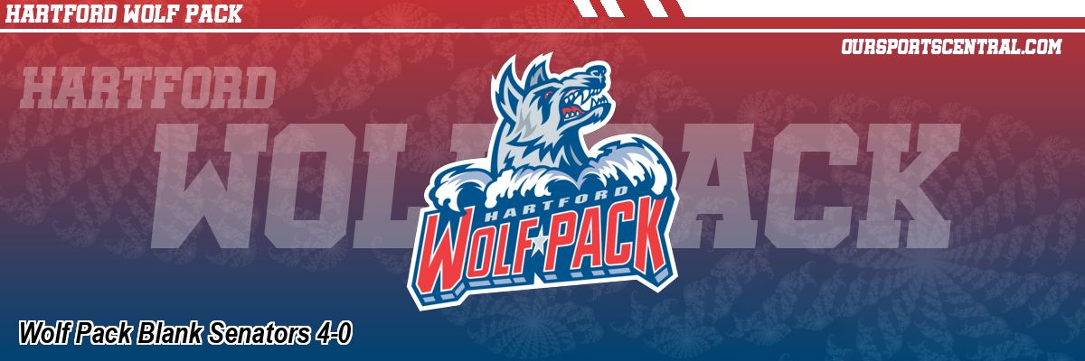 Wolf Pack Blank Senators 4-0