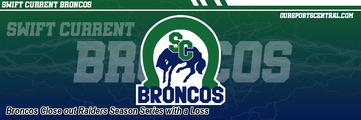 Broncos Close out Raiders Season Series with a Loss