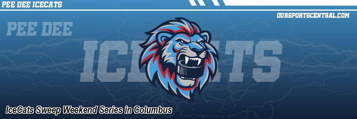 IceCats Sweep Weekend Series in Columbus