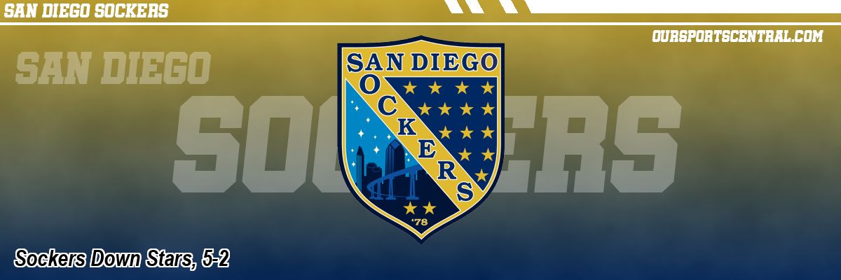 Sockers Down Stars, 5-2