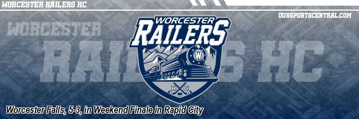 Worcester Falls, 5-3, in Weekend Finale in Rapid City