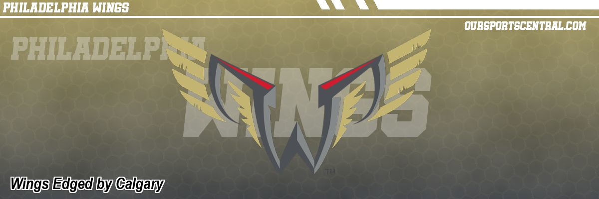 Wings Edged by Calgary