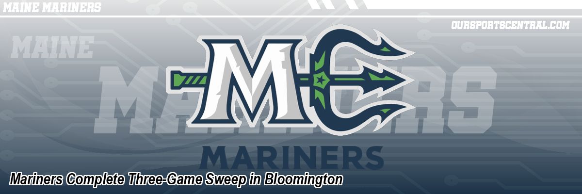 Mariners Complete Three-Game Sweep in Bloomington