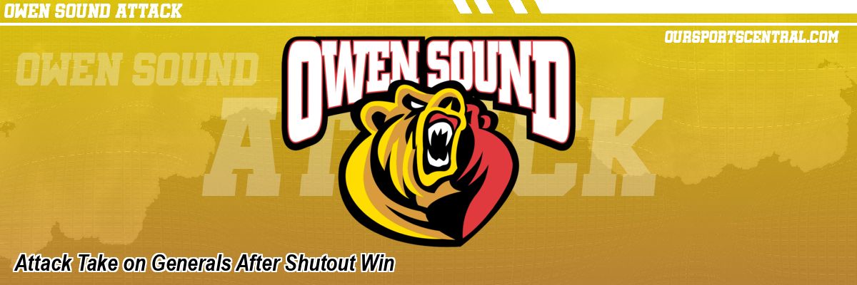 Attack Take on Generals After Shutout Win