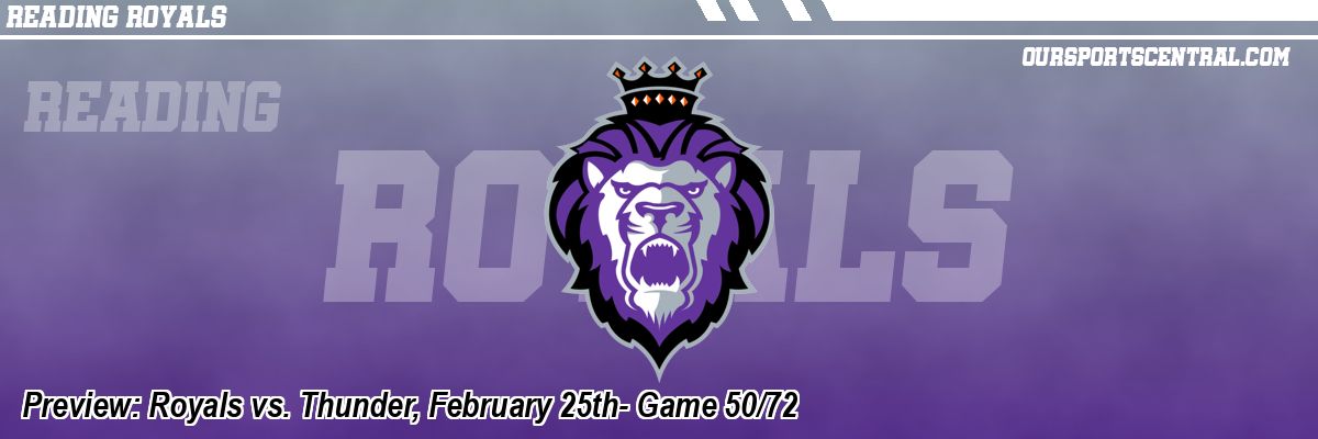 Preview: Royals vs. Thunder, February 25th- Game 50/72