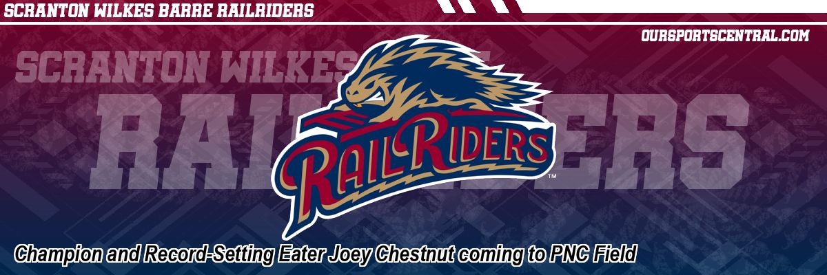 Champion and Record-Setting Eater Joey Chestnut coming to PNC Field