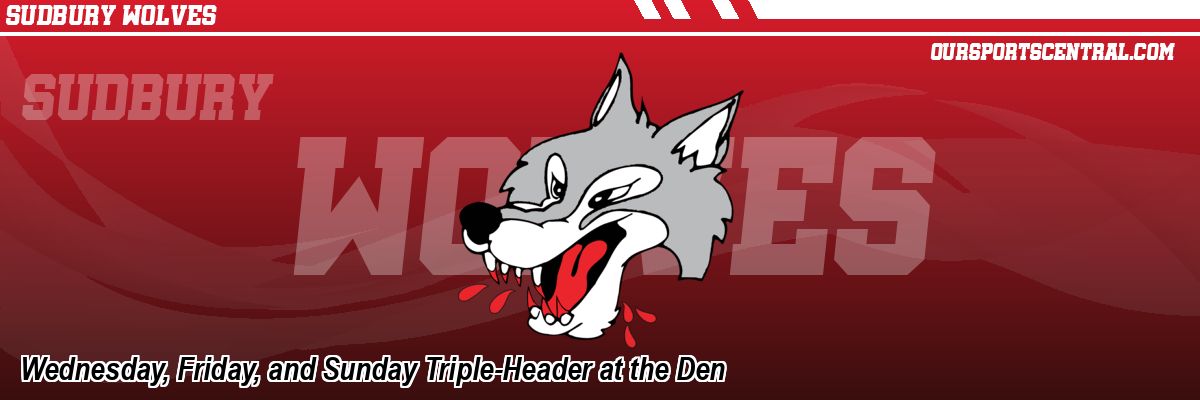 Wednesday, Friday, and Sunday Triple-Header at the Den
