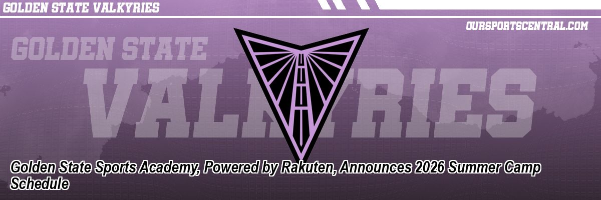 Golden State Sports Academy, Powered by Rakuten, Announces 2026 Summer Camp Schedule