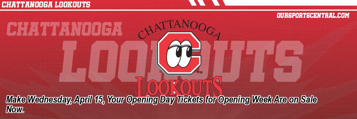 Make Wednesday, April 15, Your Opening Day Tickets for Opening Week Are on Sale Now.