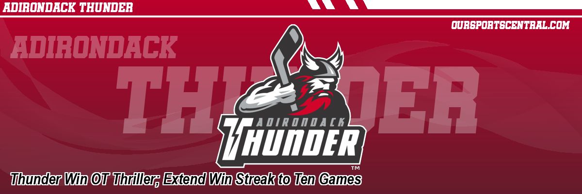 Thunder Win OT Thriller; Extend Win Streak to Ten Games