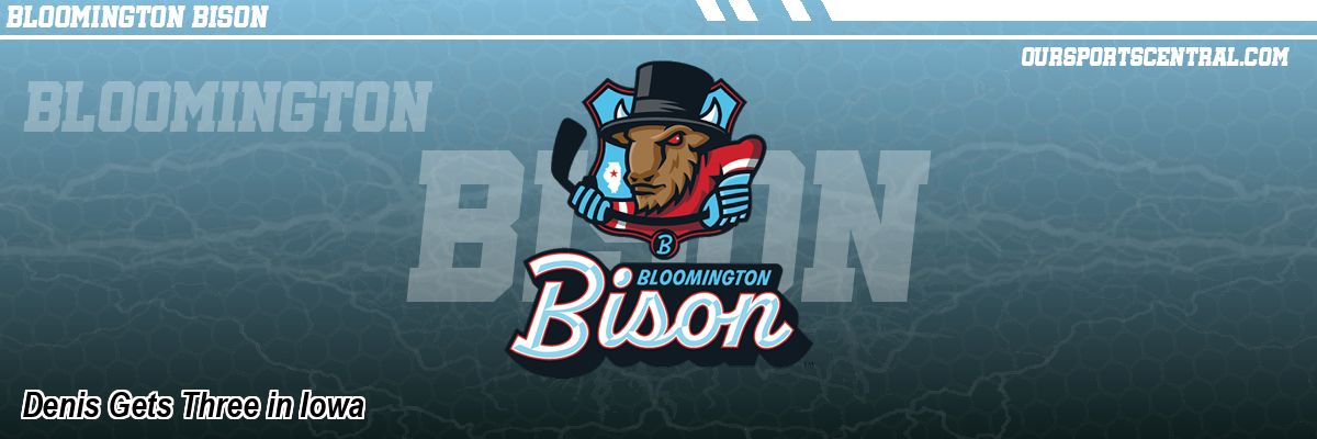 Denis Gets Three in Iowa