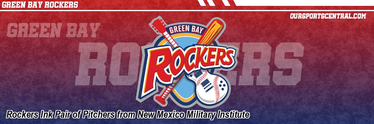 Rockers Ink Pair of Pitchers from New Mexico Military Institute
