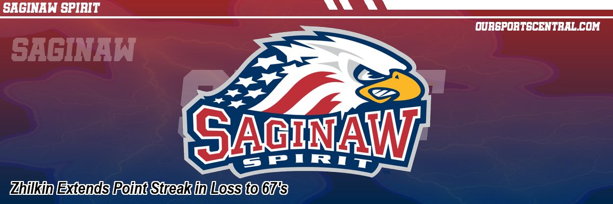 Zhilkin Extends Point Streak in Loss to 67's