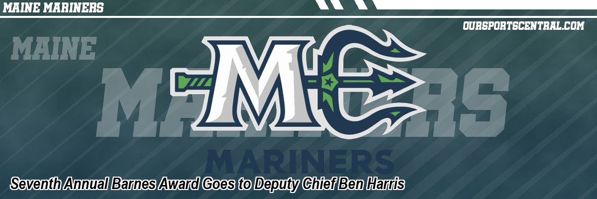 Seventh Annual Barnes Award Goes to Deputy Chief Ben Harris