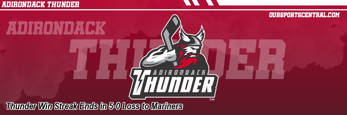 Thunder Win Streak Ends in 5-0 Loss to Mariners