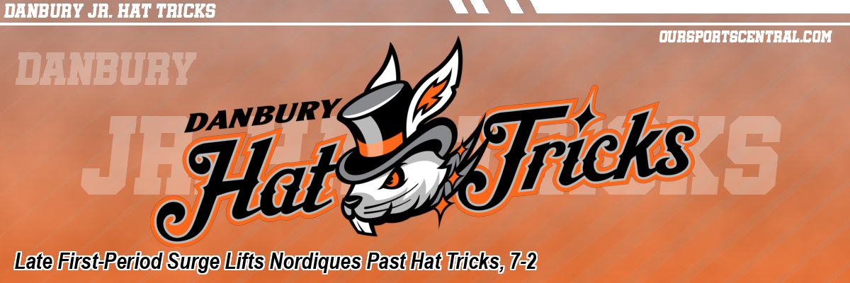 Late First-Period Surge Lifts Nordiques Past Hat Tricks, 7-2