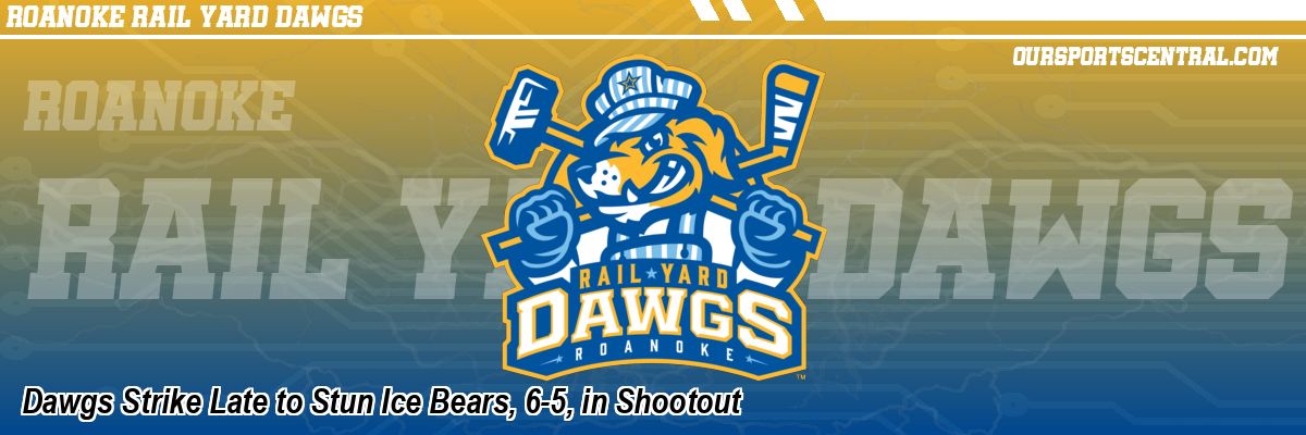 Dawgs Strike Late to Stun Ice Bears, 6-5, in Shootout