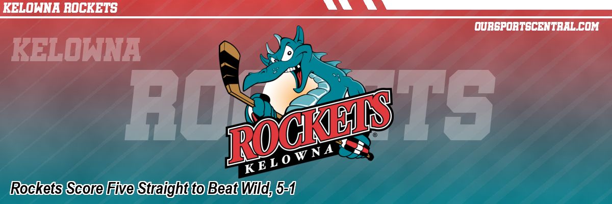 Rockets Score Five Straight to Beat Wild, 5-1