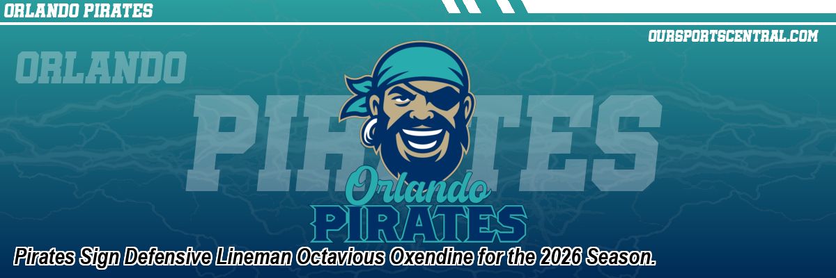 Pirates Sign Defensive Lineman Octavious Oxendine for the 2026 Season.