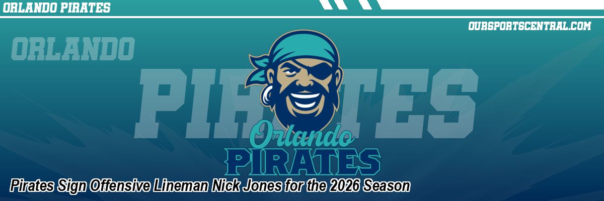 Pirates Sign Offensive Lineman Nick Jones for the 2026 Season