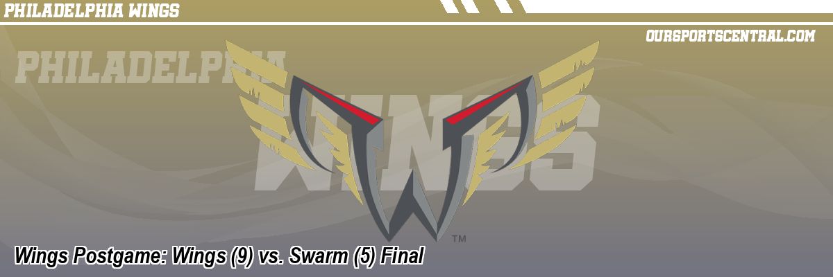 Wings Postgame: Wings (9) vs. Swarm (5) Final