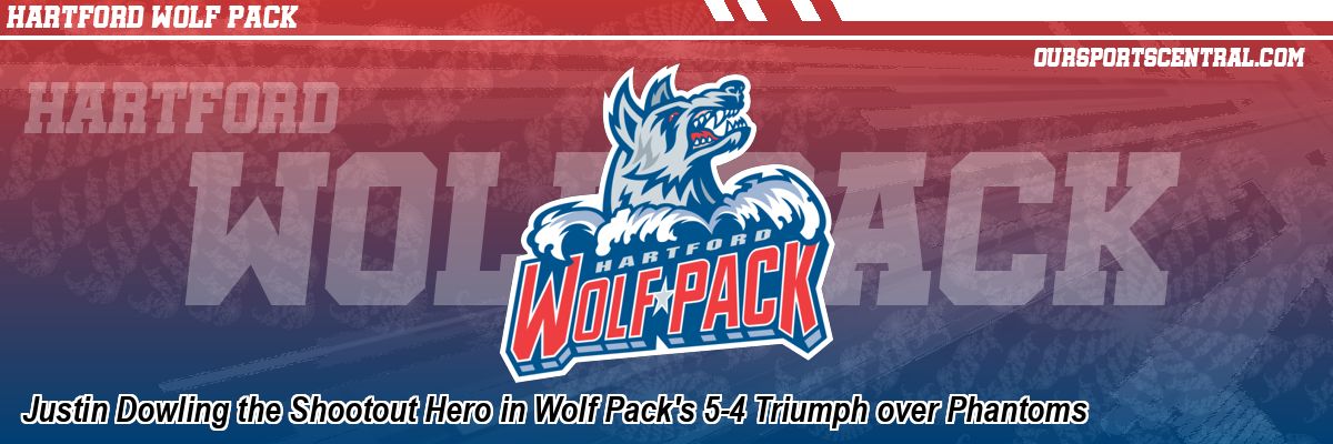 Justin Dowling the Shootout Hero in Wolf Pack's 5-4 Triumph over Phantoms