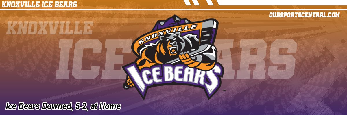 Ice Bears Downed, 5-2, at Home