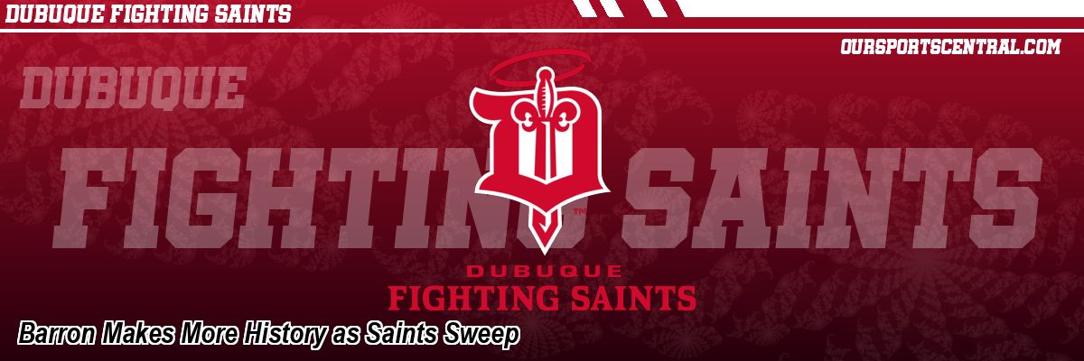 Barron Makes More History as Saints Sweep